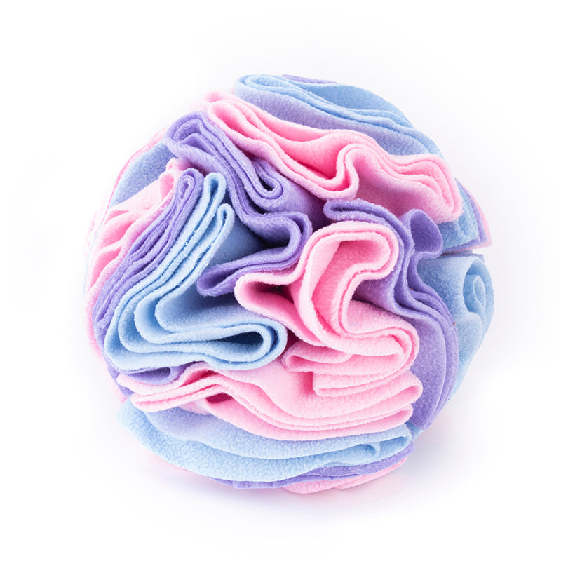 Snuffle Ball Interactive Dog Toys Ball Dog Brain Mental Stimulating Puzzle Toys for Dogs Enrichment Game Feeding Mat for Stress Relief Portable Machine Washable