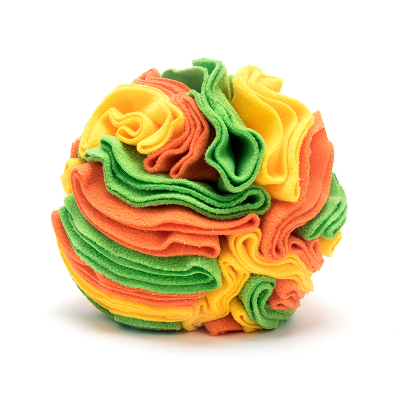 Snuffle Ball Interactive Dog Toys Ball Dog Brain Mental Stimulating Puzzle Toys for Dogs Enrichment Game Feeding Mat for Stress Relief Portable Machine Washable
