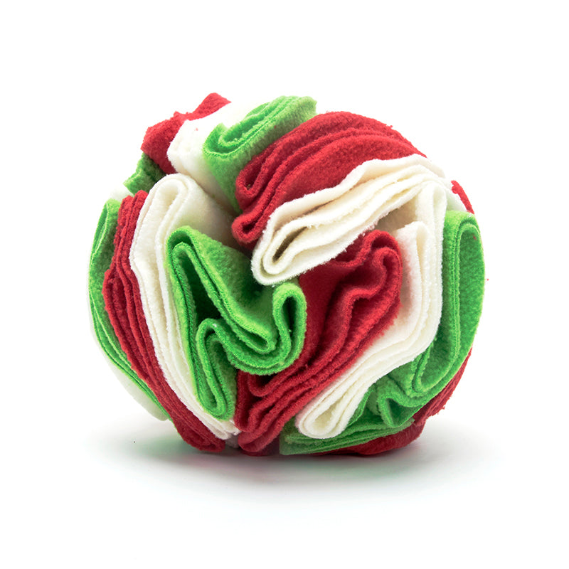 Snuffle Ball Interactive Dog Toys Ball Dog Brain Mental Stimulating Puzzle Toys for Dogs Enrichment Game Feeding Mat for Stress Relief Portable Machine Washable