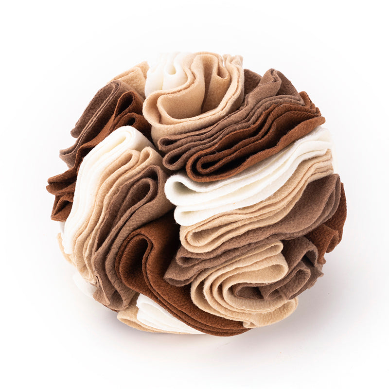 Snuffle Ball Interactive Dog Toys Ball Dog Brain Mental Stimulating Puzzle Toys for Dogs Enrichment Game Feeding Mat for Stress Relief Portable Machine Washable