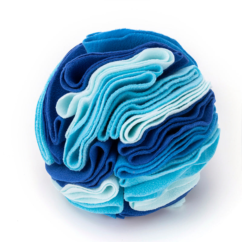 Snuffle Ball Interactive Dog Toys Ball Dog Brain Mental Stimulating Puzzle Toys for Dogs Enrichment Game Feeding Mat for Stress Relief Portable Machine Washable