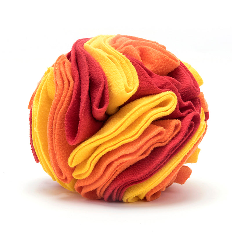 Snuffle Ball Interactive Dog Toys Ball Dog Brain Mental Stimulating Puzzle Toys for Dogs Enrichment Game Feeding Mat for Stress Relief Portable Machine Washable
