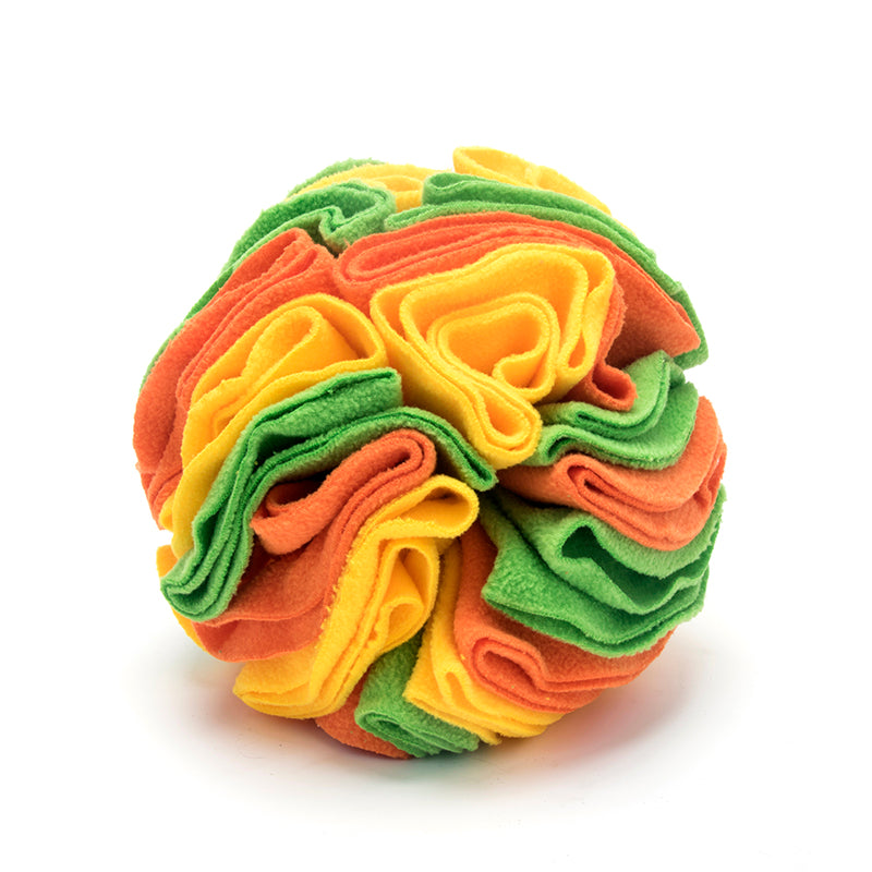 Snuffle Ball Interactive Dog Toys Ball Dog Brain Mental Stimulating Puzzle Toys for Dogs Enrichment Game Feeding Mat for Stress Relief Portable Machine Washable