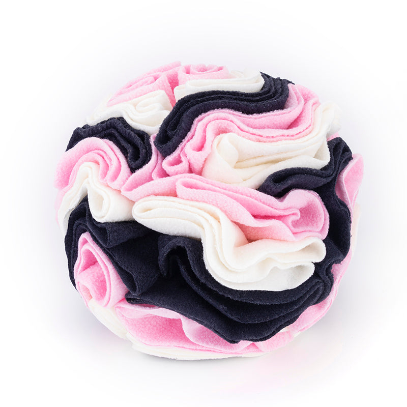 Snuffle Ball Interactive Dog Toys Ball Dog Brain Mental Stimulating Puzzle Toys for Dogs Enrichment Game Feeding Mat for Stress Relief Portable Machine Washable