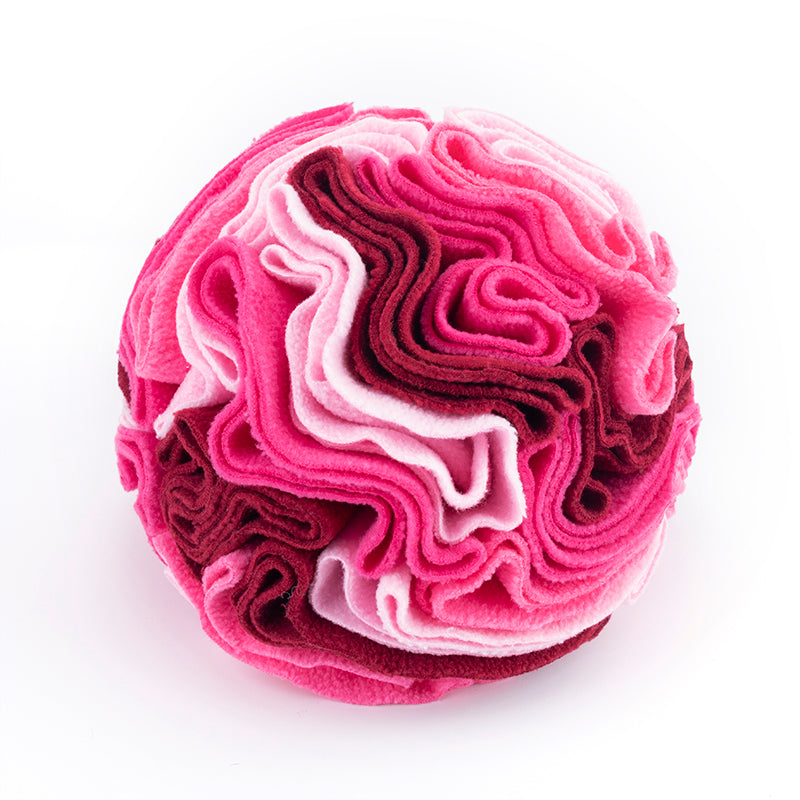 Snuffle Ball Interactive Dog Toys Ball Dog Brain Mental Stimulating Puzzle Toys for Dogs Enrichment Game Feeding Mat for Stress Relief Portable Machine Washable