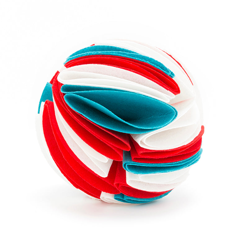 Foldable Dog Snuffle Ball Dog Training Toys Increase IQ Pet Cat Training Games Feeding Intelligence Toy