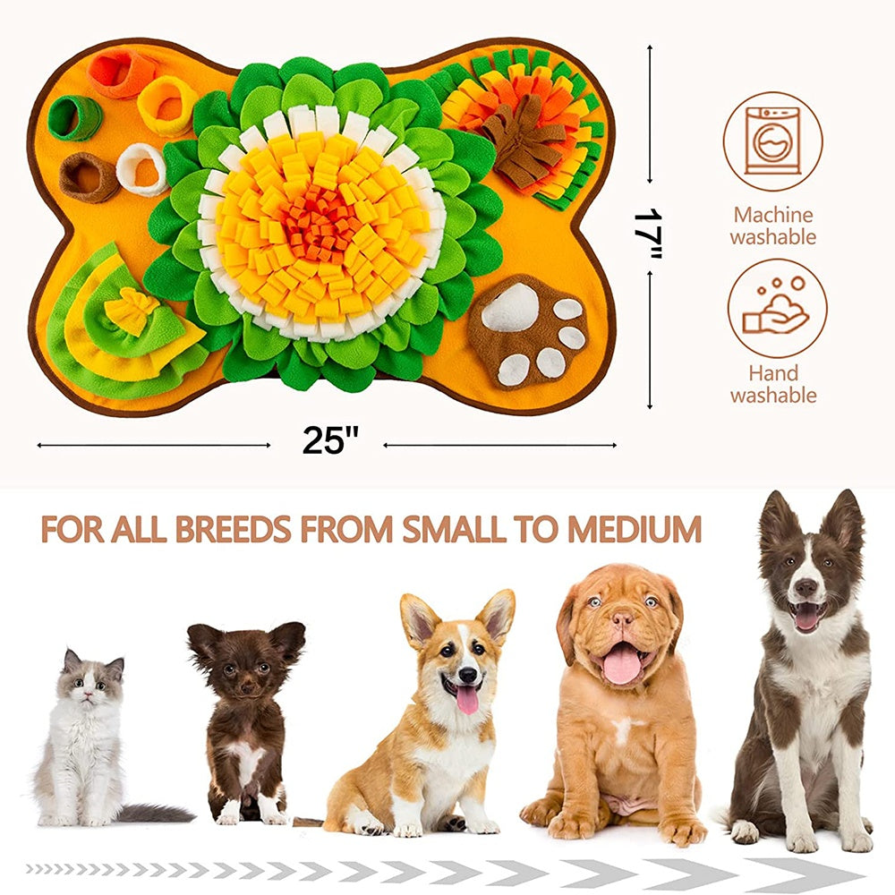 BEST SELLER Large Snuffle Mat For Dogs Pet Interactive Training