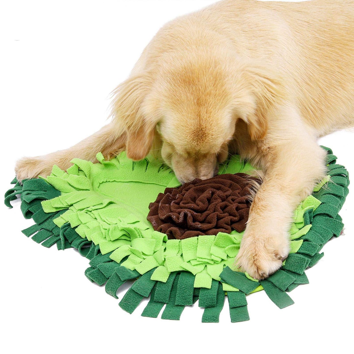 Dog Sniffing Mat  Snack Feeding Mat Boring Interactive Game Training Blanket Snuffle Feeding Training Mat