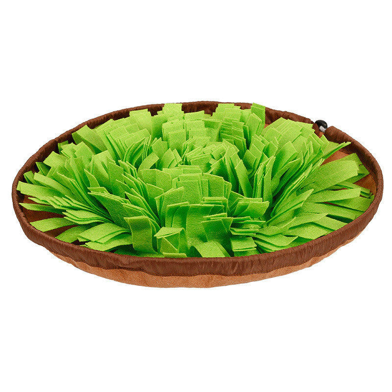 Dog Sniffing Mat  Snack Feeding Mat Boring Interactive Game Training Blanket Snuffle Feeding Training Mat