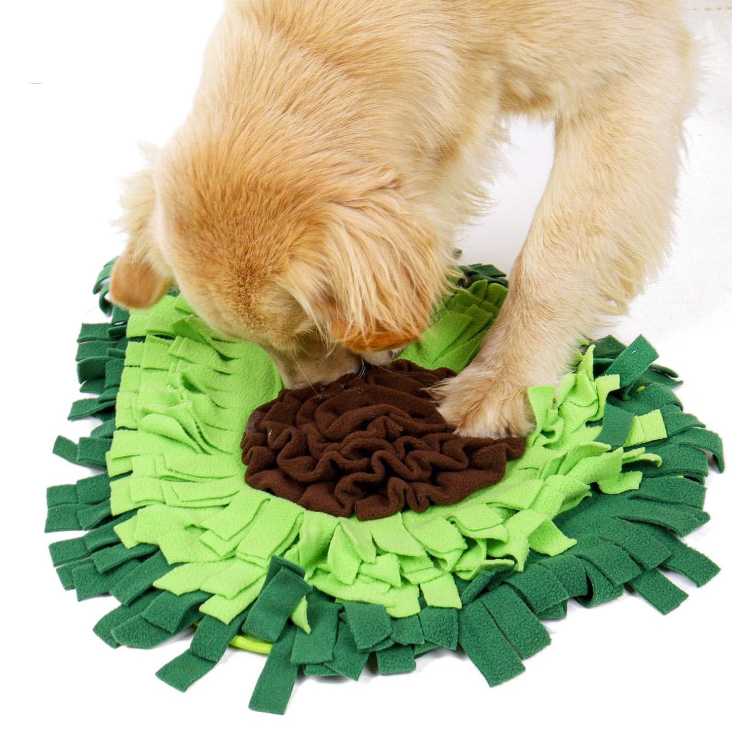 Dog Sniffing Mat  Snack Feeding Mat Boring Interactive Game Training Blanket Snuffle Feeding Training Mat