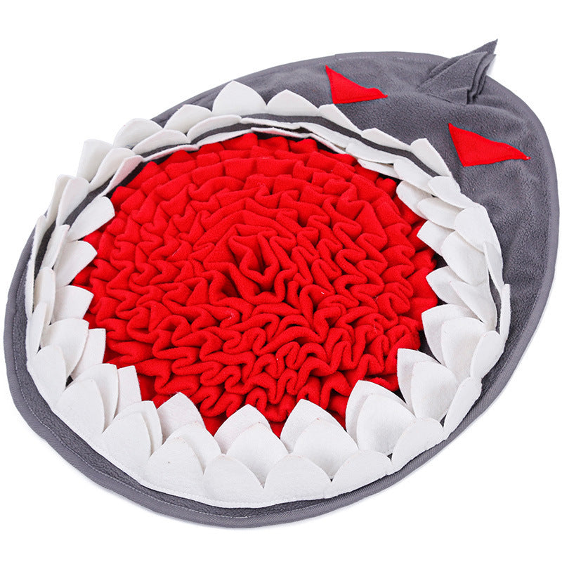 Dog Sniffing Mat  Snack Feeding Mat Boring Interactive Game Training Blanket Snuffle Feeding Training Mat